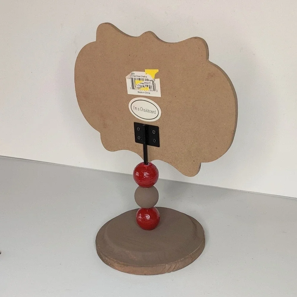 Coffee Bar Hot Cocoa Chocolate Christmas Chalkboard‎ Message Board Menu Stand